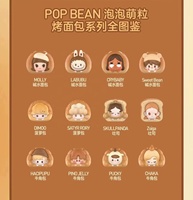 Figurines en vinyle 100 % authentiques Pop Beans Original Skullpanda Beans Mini Cutie Popmart Beans avec MOQ de 10 pièces