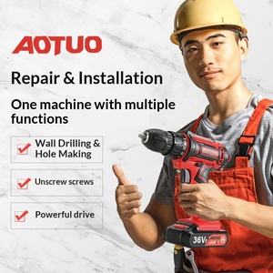 Taladro Inalámbrico Personalizado con Batería de Litio, Motor sin Escobillas, Mandril de 1/2, Taladro de Impacto Recargable para Uso Doméstico Multifuncional - Product Image 4