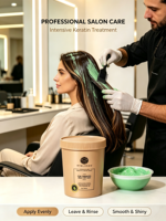 MYBLONDO Masque capillaire protéiné, traitement capillaire, après-shampoing et masque capillaire au collagène, 600 ml, fabrication originale OEM, marque privée