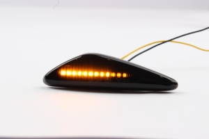 Luz LED Dinámica de Señal de Giro Lateral para <span class=keywords><strong>Fiat</strong></span> <span class=keywords><strong>124</strong></span> Spider/<span class=keywords><strong>Mazda</strong></span> 5/<span class=keywords><strong>Fiat</strong></span> <span class=keywords><strong>124</strong></span> Spider Abarth - Intermitente Secuencial con Lente Ahumada - Product Image 6