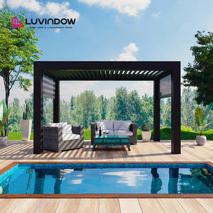 <span class=keywords><strong>Kit</strong></span> de système de blocage de toit, percussions étanche étanche, jumelles d'extérieur de jardin, <span class=keywords><strong>Pergola</strong></span> en Aluminium bi-limtique - Product Image 1