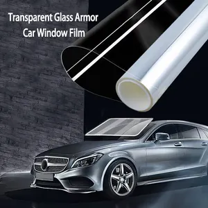 宠物汽车挡风玻璃装甲安全窗着色玻璃保护膜防爆透明玻璃保护膜现代