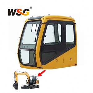 Cabina de Repuesto para Excavadora Doosan Dx55, Ensamblaje de Cabina para Excavadora Doosan Dx225 - Product Image 4