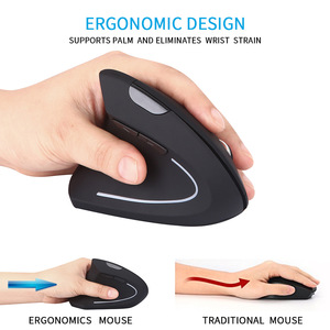 2.4G <b>Wireless</b> Left Hand <b>Mouse</b> Vertical Ergonomic Optical <b>Mouse</b> <b>for</b> <b>Laptop</b> Desktop - Product Image 4