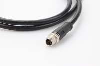 MOCO M12 over moulé X T code 8p gigabit ethernet transmission de signal blindé personnalisé câble étanche capteur mâle femelle