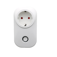 SIXWGH prise WiFi intelligente directe d'usine surveillance de l'énergie commande vocale fonctionne Alexa Google Home EU/US/AU/UK Options de prise mondiale