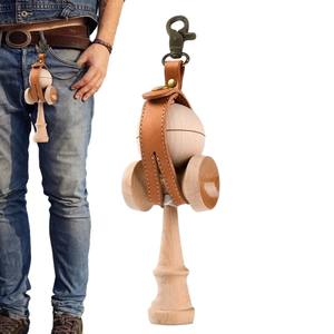 נייד pu <span class=keywords><strong>kendama</strong></span> בעל מיומנות צעצועים הצמד הגנה מגן Janpan עור <span class=keywords><strong>kendama</strong></span> בעל <span class=keywords><strong>kendama</strong></span> מבוגר ספורט ילד חרב צעצוע - Product Image 2