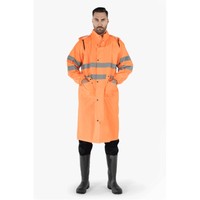 Veste de travail de sécurité haute visibilité réfléchissante, imperméable, en polyester Oxford Ripstop, prix fabricant