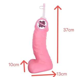 Nicro Groothandelsprijs Vrijgezellenfeest Is Voorstander Van Grote Vogel Penis Vorm Drinkfles Roze Nieuwigheid Water Cup Party Spoof Rekwisieten - Product Image 6