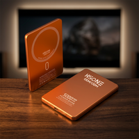 Batterie externe L158A à contrôle de température et multiprotection 5000 mAh magnétique ultra-mince 6,3 mm 15W sans fil 20W PD avec gravure laser gratuite