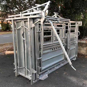 Brete Ganadero Automático de Acero Galvanizado de Uso Rudo Equipo Agrícola con Báscula Cerca y Enrejado - Product Image 1