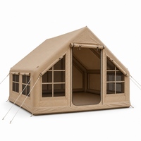 Tente gonflable Oxford 420D 200x300cm 6 mètres carrés, tente de camping portable, imperméable, légère, familiale, pour des escapades rapides