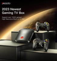 Boîtier TV de jeu Yesido 2024, le plus récent, prend en charge plus de 10 000 jeux, haute résolution, intégré 14 SIM