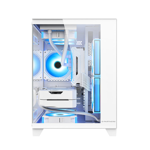 Fábrica al por mayor de alta calidad 207 ° Vista panorámica <span class=keywords><strong>PC</strong></span> <span class=keywords><strong>Gaming</strong></span> case Precios asequibles MATX Desktop <span class=keywords><strong>Computer</strong></span> <span class=keywords><strong>Gaming</strong></span> case - Product Image 3