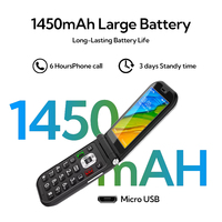Téléphone à clapet TIQ MINI Q3 avec Google Play, double SIM, SOS à une touche, gros boutons, écran tactile, livraison gratuite, smartphone, prix de gros
