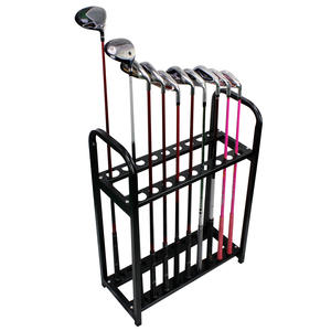 upgrade 18-hole steel rack display stand storage upgrade accessories golf club holder