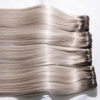 Extensions de cheveux humains bruts de qualité 12A, provenant d'un seul donneur, Remy vierges, cuticules alignées, tissage de cheveux de 12 à 30 pouces de long