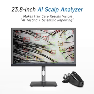 Máquina de Análisis Capilar con Informe Inteligente de IA, Analizador de Cabello 20X 50X 200X, Escáner para Cuidado de Belleza en Casa - Product Image 3
