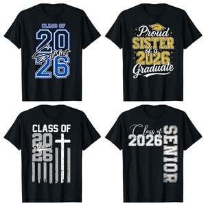 Spedizione gratuita T-shirt per la laurea del College High School Class of 2026 Senior 26 - Product Image 1