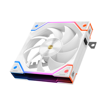 Kit de ventilateurs Infinity Mirror ARGB 3 pièces pour boîtier de PC de jeu, ventilateur de refroidissement du processeur, haute performance, installation facile