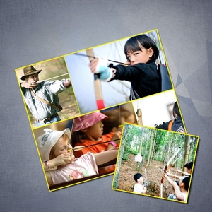 <span class=keywords><strong>Mini</strong></span> Arco Profesional y Juego de Flechas, Arco Recurvo para Niños y Adultos, Caza y Tiro al Blanco - Product Image 4