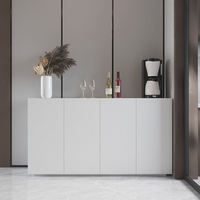 Commode de rangement moderne et contemporaine en bois massif écologique avec coiffeuse intégrée pour chambre à coucher