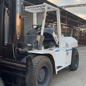 Carretilla elevadora de segunda mano TCM usada de 10 toneladas, carretilla elevadora diésel japonesa TCM FD100 en venta, carretilla elevadora de horquilla elevadora - Product Image 5