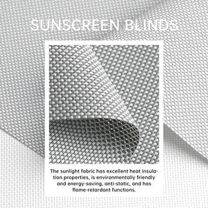 SAMADHI Customized Sunscreen Cordless <b>Shades</b> Built-In Modern Horizontal Waterproof Hotels Roller Blinds - Product Image 2