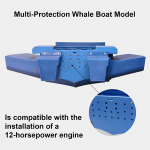 Barca da Pesca Modulare Portatile in Plastica Resistente per Esterni Pieghevole per Pescatori - Product Image 2