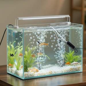 Kit de pompe à air pour aquarium de luxe USB, plastique écologique, mini bulleur, aérateur portable pour aquarium, pierres à air, sacs de bureau - Product Image 6