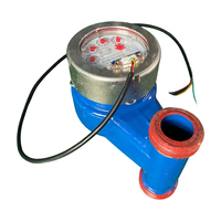 Compteur de débit d'eau chaude vertical DN25 à lecture à distance, résistant à la chaleur à 90 degrés, commande en gros