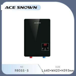 Scaldabagno elettrico efficiente e compatto con Display digitale per la casa RV Hotel & uso esterno 110V Storage CB certificato - Product Image 1