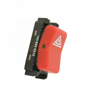 Interrupteur de feux d'avertissement automobile compatible avec <span class=keywords><strong>Mercedes</strong></span> Benz C OE 140 820 5510 1408205510 <span class=keywords><strong>a</strong></span> 140 820 55 10 A1408205510 - Product Image 1