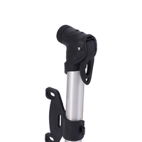 BIDIRECTIONNEMENT facile petite pompe à air balle vélo Mini pompe à air avec poignée en T pliable bouchon anti-poussière