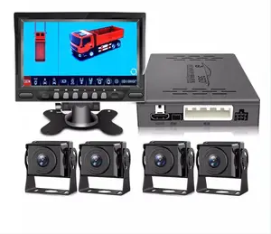 Ccenten 1080P AHD H.265 4-канальный мобильный видеорегистратор с монитором, gps, Wi-Fi, вариант 4ch MDVR для автомобиля, грузовика, автобуса