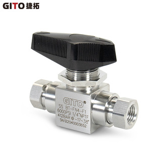 Válvula de Bola Manual de Alta Presión Tipo Trunnion de 6000 PSI para Gasolineras, Personalizable OEM - Product Image 3