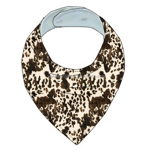Personalizzato OEM stile occidentale neonato mucca modello cartone animato stampa cotone caldo bavaglini bavaglini bambini ragazze ragazzi <span class=keywords><strong>Bandana</strong></span> Unisex - Product Image 4