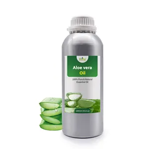 Hot sale factory supply Aloe Vera Oil with wholesale bulk price 100%pure natural organic Aloe Vera Oil for hair