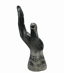Statua in Resina di Antica Palmistiessa Mistica, Oggetto Religioso con Simboli Lineari, Scultura Decorativa per Arredamento Casa - Product Image 5