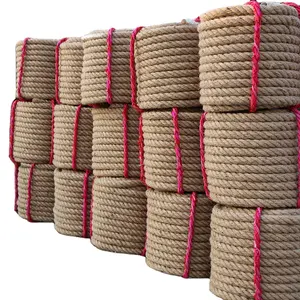 Tự Nhiên Xoắn Macrame Dây Bông Đay Cho Trang Trí Nhà