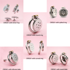 Dispositivo <span class=keywords><strong>de</strong></span> <span class=keywords><strong>Castidad</strong></span> Masculino <span class=keywords><strong>de</strong></span> Acero Inoxidable, Plano, Pequeño y Corto, con Anillo <span class=keywords><strong>de</strong></span> Espinas, Juguetes Sexuales <span class=keywords><strong>para</strong></span> <span class=keywords><strong>Hombres</strong></span> - Product Image 6