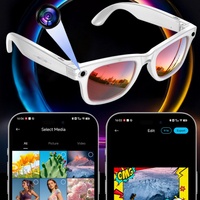 Gafas inteligentes W620PRO de 13MP con cámara de la más alta definición 4K, gafas con lentes fotocromáticas, gafas con IA para hombre