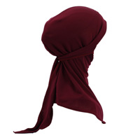 Voile musulman en coton respirant et très résistant, avec sangle élastique réglable multicolore – Vente en gros