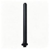 Tige de Selle en Alliage d'Aluminium Promax SP-252 27.2 x 350mm Noir Sablé à Vis Unique avec Micro-ajustement pour Vélo – Stock en Gros