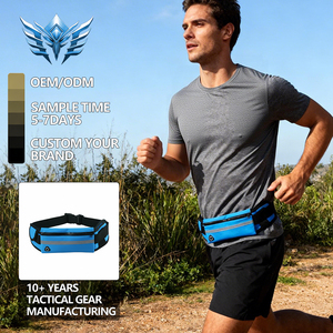 Riñonera Deportiva Ligera e Impermeable con Correa Ajustable, Reflectante, para Gimnasio, Running, Jogging, Fitness y Entrenamiento - Product Image 1