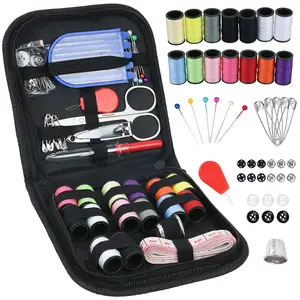 Factory Custom Professional Sewing Tools Kit Needle And Thread Kit Diy Mini Small Portable Travel Sewing Kit Set For Beginner