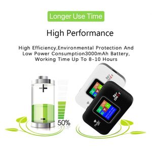 Dnxt Wifi 4G mifis Loại-C 4G <span class=keywords><strong>router</strong></span> với khe cắm thẻ Sim di động wifi 3000mAh Túi wifi <span class=keywords><strong>router</strong></span> 4G modem - Product Image 4