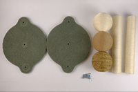 Vente directe fabricant : Jouets pour chat de haute qualité, écologiques, en gros, griffoirs durables en bois, tapis en sisal et papier.