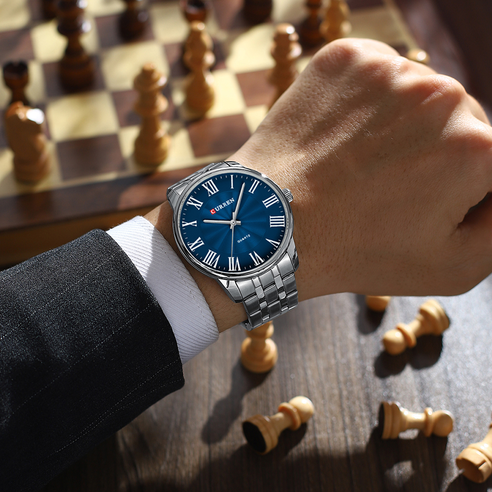 Nouvelles montres pour hommes Top marque de luxe CURREN Quartz montre pour hommes Sport étanche montres-bracelets Date d'affaires Relogio Masculino