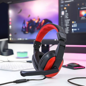 Casque de jeu filaire E-Sports Premium avec microphone écouteurs supra-auriculaires stéréo pour <span class=keywords><strong>PS4</strong></span> et ordinateur portable de bureau Garantie 1 an - Product Image 3